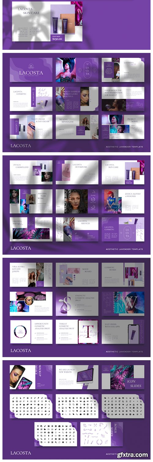 LACOSTA - Cosmetic Keynote Template 6717620