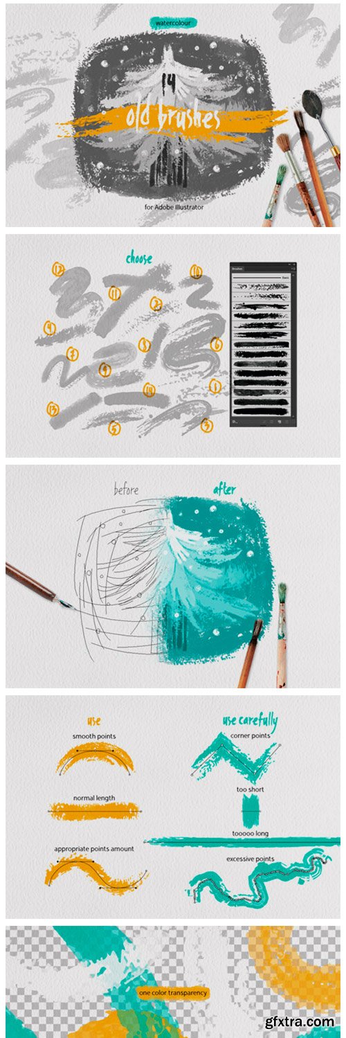 Old Brushes for Illustrator 6797623