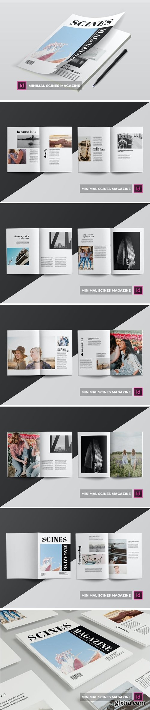 Minimal Scines | Magazine Template