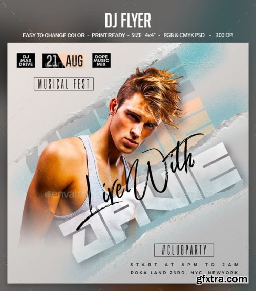 GraphicRiver - Dj Flyer 28450426