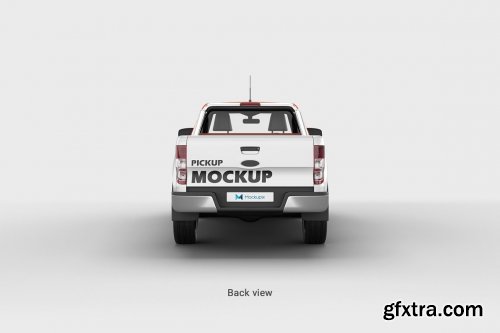 CreativeMarket - Pickup Mockup 4519953