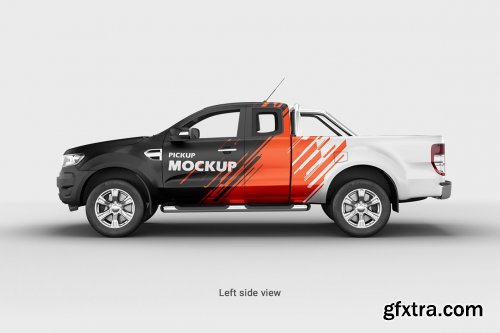 CreativeMarket - Pickup Mockup 4519953