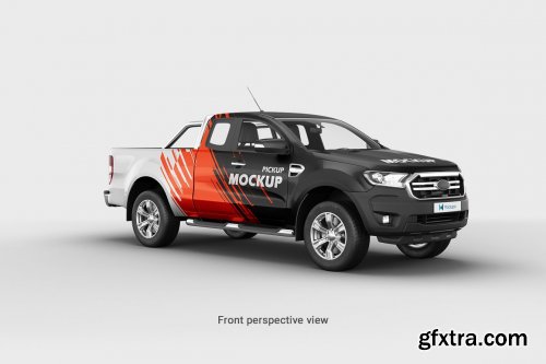 CreativeMarket - Pickup Mockup 4519953