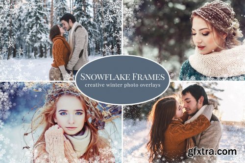 CreativeMarket - WINTER PHOTO OVERLAYS BUNDLE 5497633