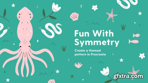  Fun With Symmetry: Create a Themed Pattern in Procreate + Make Your Own Stamp Brushes