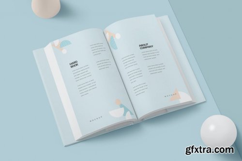 Hard Book Mockups