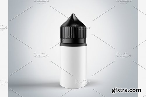 CreativeMarket - VAPE DROPPER BOTTLE MOCKUP 5358231