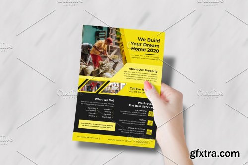 CreativeMarket - Dream Home Business Flyer Template 5545817