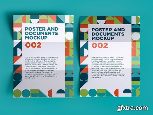 Poster And Documents Mockup 002