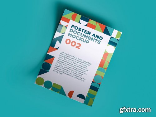 Poster And Documents Mockup 002