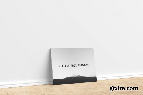 3 Psd Canvas Mockup V.3