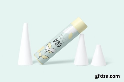 Spray Bottle Mockups