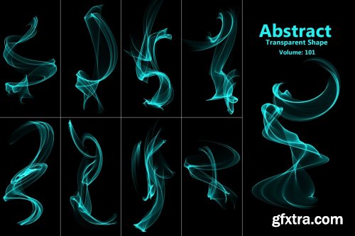 CreativeMarket - Abstract Motion Brush and PNG Bundle 5284065