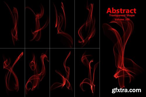 CreativeMarket - Abstract Motion Brush and PNG Bundle 5284065