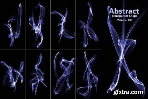 CreativeMarket - Abstract Motion Brush and PNG Bundle 5284065