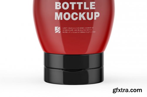 CreativeMarket - 250g Ketchup Bottle Mockup 5558021