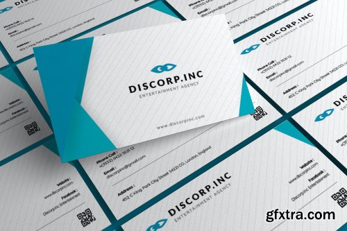 Blue Discorp - Business Card