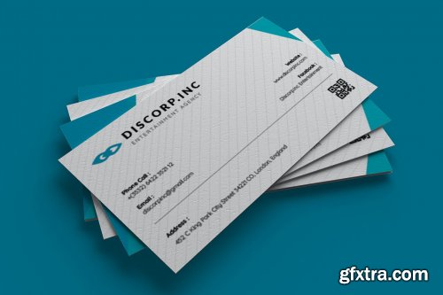 Blue Discorp - Business Card