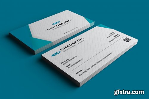 Blue Discorp - Business Card