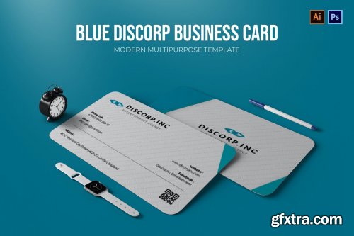 Blue Discorp - Business Card