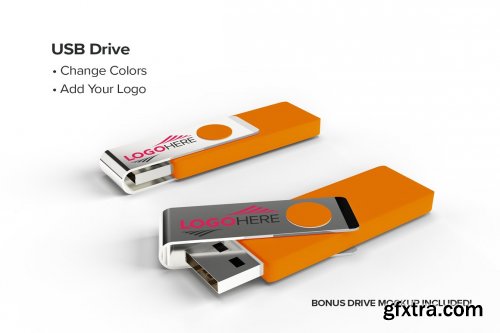 CreativeMarket - USB Flash Drive Presentation Box 5449412