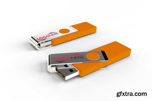 CreativeMarket - USB Flash Drive Presentation Box 5449412