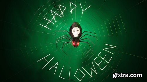  CGCookie – Creating an Animated Spooky Spider in Blender 2.9