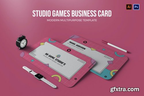 Studio Games - Business Card