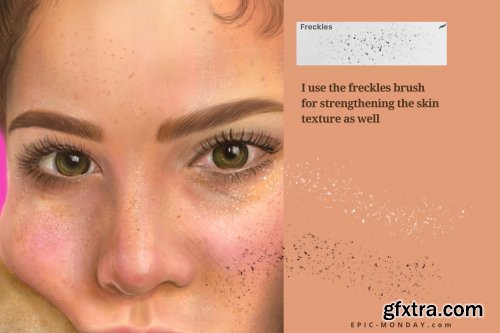 CreativeMarket - Procreate Realistic Portrait Brushes 5490552