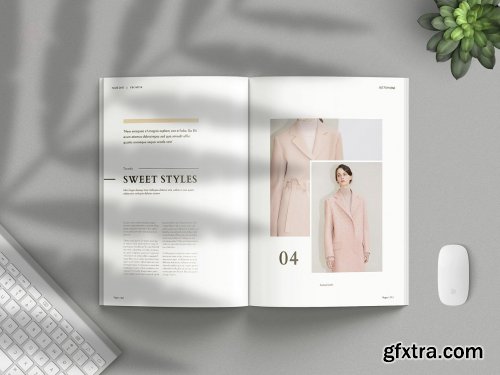 CreativeMarket - Minimalist Magazine Vol. 1 4655584