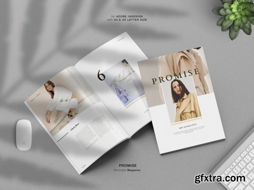 CreativeMarket - Minimalist Magazine Vol. 1 4655584