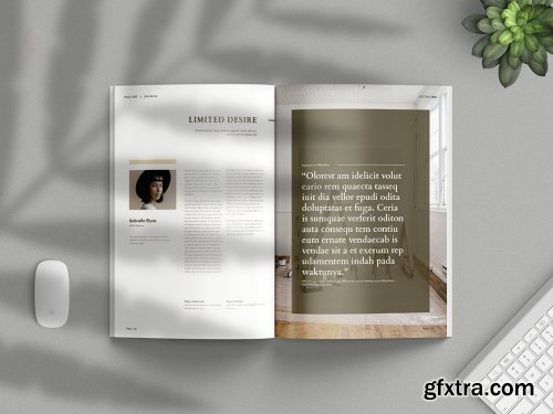 CreativeMarket - Minimalist Magazine Vol. 1 4655584