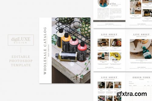 CreativeMarket - Wholesale Catalog Template 4642312