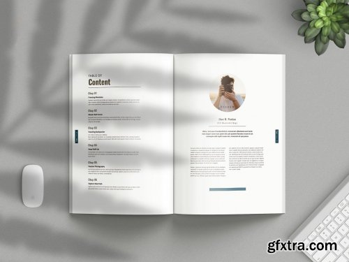 CreativeMarket - Minimalist Magazine Vol. 3 4655590