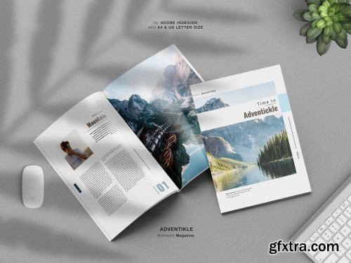 CreativeMarket - Minimalist Magazine Vol. 3 4655590