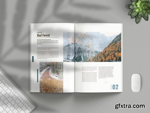 CreativeMarket - Minimalist Magazine Vol. 3 4655590