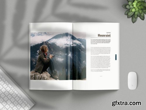 CreativeMarket - Minimalist Magazine Vol. 3 4655590