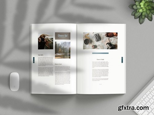 CreativeMarket - Minimalist Magazine Vol. 3 4655590