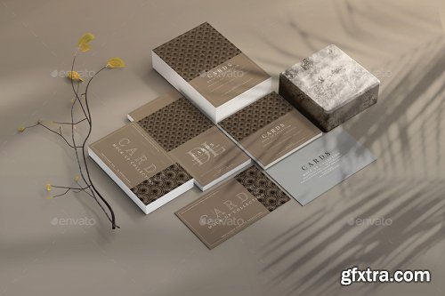 GraphicRiver - Card Mock-Up Scenes 29304603