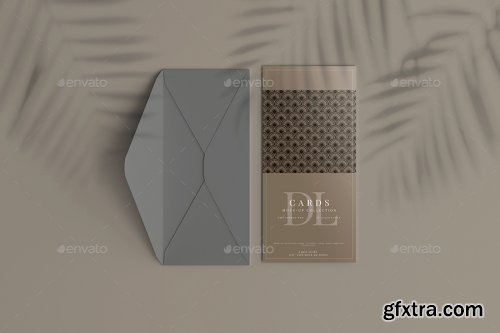 GraphicRiver - DL Card Mockups 29304546