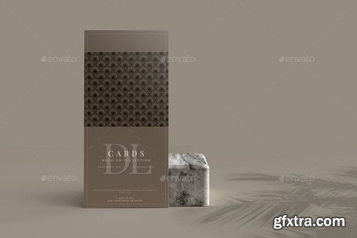 GraphicRiver - DL Card Mockups 29304546