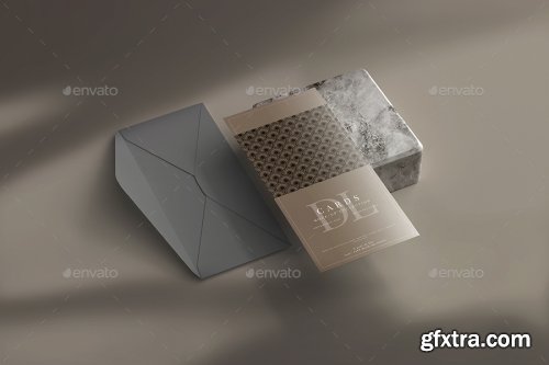 GraphicRiver - DL Card Mockups 29304546