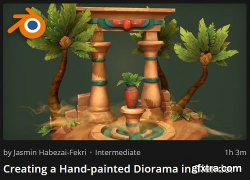 Artstation - Creating a Hand-painted Diorama in Blender
