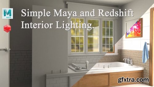  Simple Lighting and Texturing in Maya with Redshift