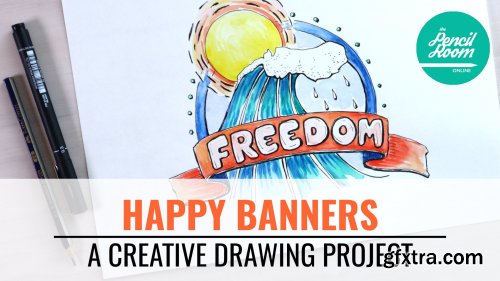  Happy Banners: A Creative Drawing Project