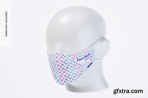 Face mask mockup