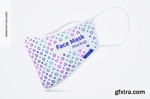 Face mask mockup