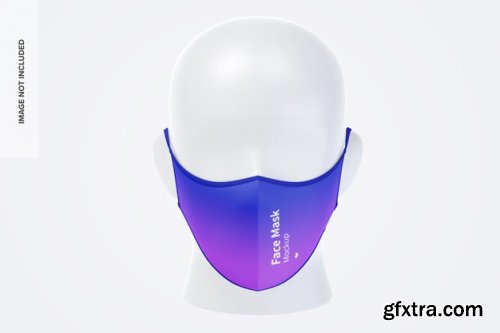 Face mask mockup