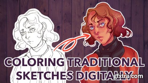  How to Easily Color your Traditional Sketches Digitally