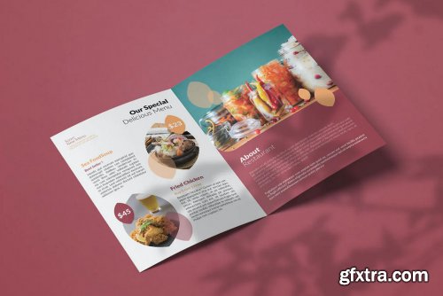 Asian Restaurant - Bifold Brochure